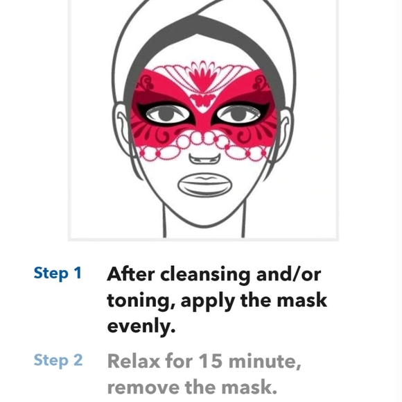 NIP-FACE Mask---***READ DESCRIPTION****MEDI-HEAL CodeRed Masquerade Face Mask - Picture 6 of 7